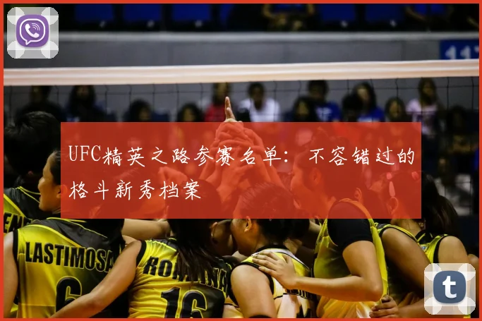 UFC精英之路参赛名单：不容错过的格斗新秀档案